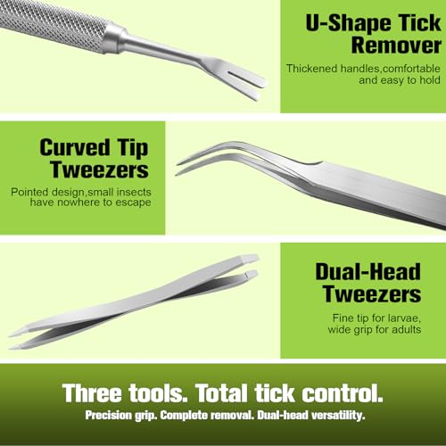 KuuCare 10-Piece Tick Remover Set
