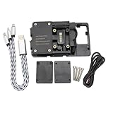 JTWMTY Support Téléphone Portable Moto pour Suzuki V Strom 650 XT DL Vstrom 2012 – 2016, Montage sur Navigateur GPS Rechargeable navigateurs(Color3)