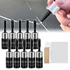 Cracks Gone Glass Repair Kit, 2025 Upgrade Chipped Windshield Repair Kit Fast Repair Windshield Crack Repair Kit, Windshield Chip Repair Kit Cracked Glass Repair Liquid Fluid for Window Glass (10Pcs)