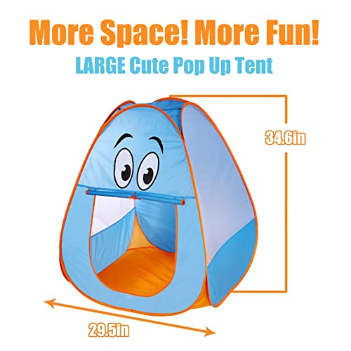 Uloveme CAMP010 Kids Camping Set With Tent For 2 Toddlers-Kids Camping Toys For Kids 3-5 With Pop Up Play Tent-Indoor Outdoor Pretend Camping Toys thumb #2