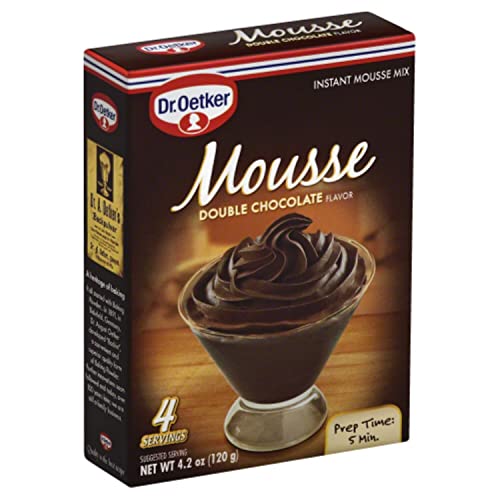 Dr. Oetker Double Chocolate Supreme Mousse (12x4.2 OZ)