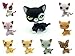 LPS pet Shop Animal Action Figures Dog Cat Kids Boys Girls Gift (5pcs Random)