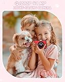CHAKEYAKE Kids Camera, 3.5" Big Screen Digital Camera with 360°Rotating Zoom Lens | Selfies | LED Flash | 1080P Video Camera for Kids with 32G Card | Toy Gifts for Kids 3 4 5 6 7 8 9 10 11 12 - Image 5