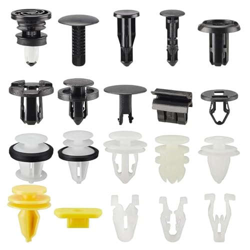 Image of 70 Pcs Tesla Clips Tesla Bumper Fender Liner Push Retainer Fastener Rivet Clips,20 Popular Sizes Tesla Fasteners Tesla Clip Tesla Rivets for Tesla Body Interior and Exterior Retainer Fastener Clip