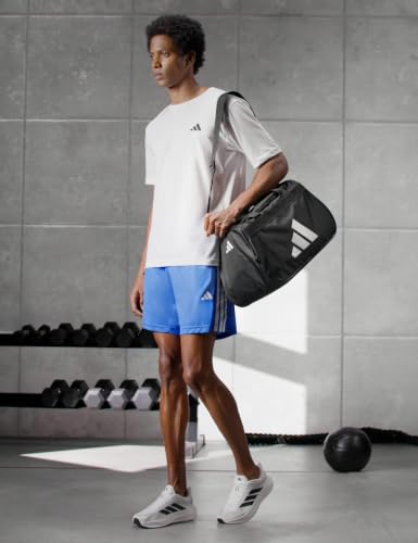 Image of adidas Power Gym Bag - Lightweight Small Duffel, Black /White, OSFA
