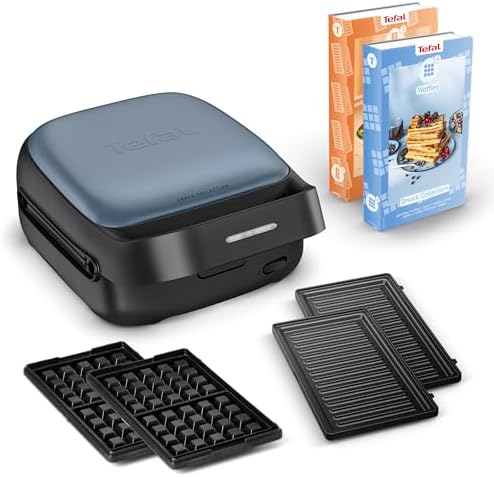 Tefal Snack Collection, Aparato de gofres y croque-monsieur, 20ju...