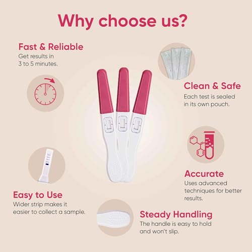 Image of Rapid Detection Pregnancy Test-HCG Test for Fertility Women-Get Results 6 Days Sooner