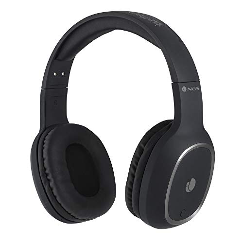 NGS Artica Pride- Auriculares de Diadema, estéreo, inalámbricos, Bluetooth, con micrófono, 7...