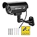 Dummy Security Camera,Simulated Surveillance Security CCTV Camera Flash LED and Fake CCTV Surveillance System Simulated Camera,Work Fake Security Monitor CCTV Anti-Theft