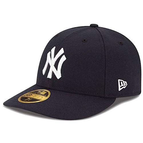 NEW ERA(ニューエラ) LP 59Fifty New York Yankees cap MLB ニューヨーク・ヤンキース ゲーム オンフィールド Dark Navy ダーク ネイビー MLB 公式 キャップ 帽子 Official (7 5/8 (6