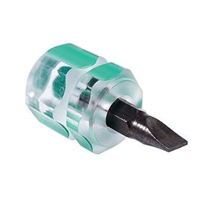 RANDWICK 2 pcs Flat Phillips Screwdriver Mini Screw Driver Short Small Split Repair T2T1