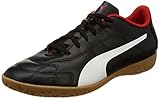 PUMA Herren Classico C IT Fußballschuhe, Black-White-Red, 40.5