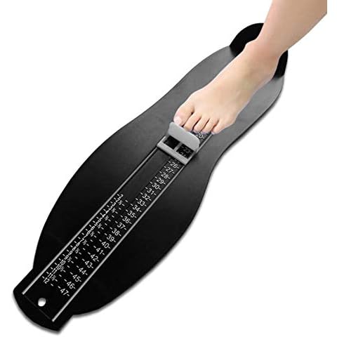 Foot Measure Shoe Gauge Device Tool For Adults Men Women, Shoes Helper Size Measuring Ruler Tools, Adult Foot Measuring Device, 18-47 Yards Cover