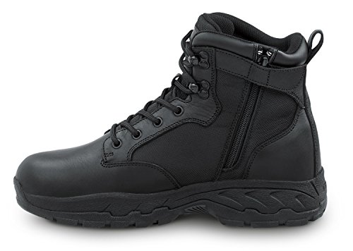 SR Max Jasper, Men's, Black, Soft Toe, Side-Zip, Slip Resistant Tactical Work Boot2