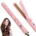 Flat Iron Hair Straightener and Curler 2 in 1, LAYADO 25MM Airflow Style Curling Iron, 360° Airflow Style, Ionic Curling Wand Reduces Damage, 5 Temps & Dual Voltage for Long Short Hair