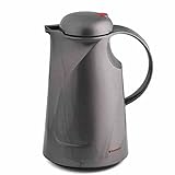 Rotpunkt Isolierkanne 1 ltr. Silver Light, Kunststoff, Silber, 14 x 14 x 25 cm