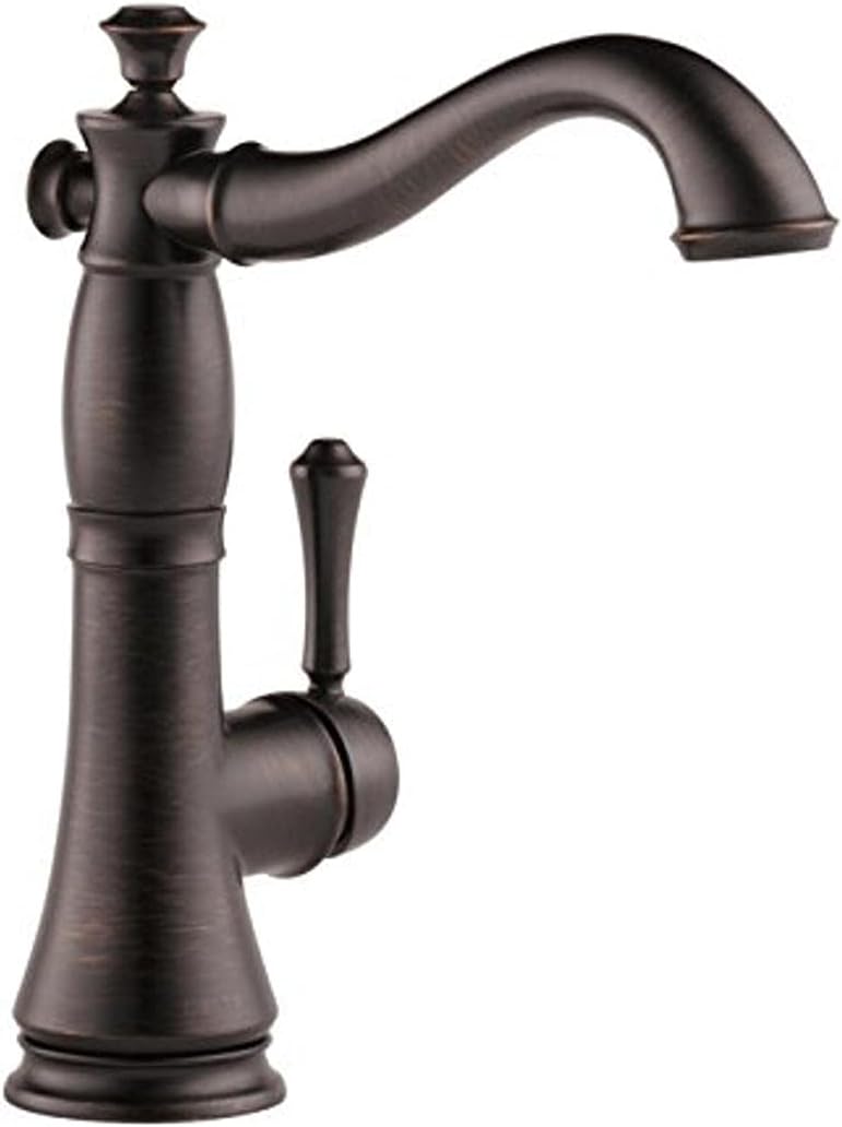Black Friday Sale 2022 Delta Faucet Cassidy Bar Faucet Oil Rubbed Bronze, Bar Sink Faucet Single Hole, Wet Bar Faucets Single Hole, Prep Sink Faucet, Faucet for Bar Sink, Kitchen Faucet, Venetian Bronze 1997LF-RB
