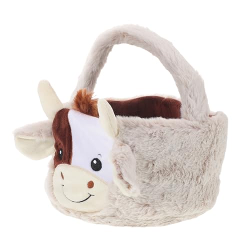 Panier de Pâques en peluche pour offrir des bonbons doux aux garçons et filles