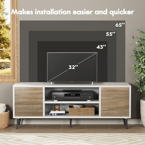 image for YESHOMY Modern TV Stand for 65