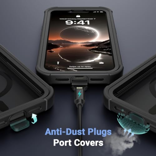 Ratcase Magnetic for iPhone 14 Pro Case with Screen Protector-Black by Ratcase - Used condition - Image 9