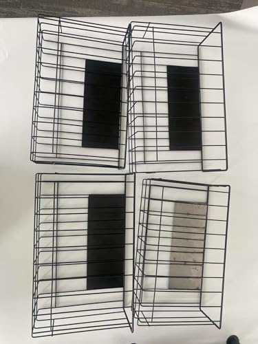 調味料ラック マグネット式 セット 冷蔵庫サイドラック スパイスラック キッチン収納用 マグネットペーパーホルダー付き（ブラック）