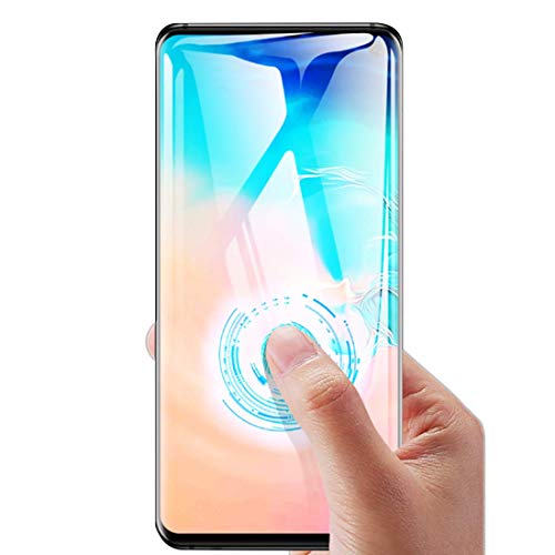 Gorilla Gadgets Screen Protector with Fingerprint Sensor for Samsung Galaxy S10 0.25mm Tempered Glass Screen Protector with Advanced Clarity [3D Touch] Work with Most Case 99% Touch Accurate