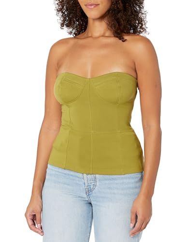 Haut corset pour femme extensible vert mousse de @glencyfeliz