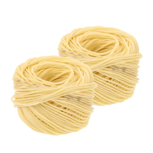 ABOOFAN 2 rollos de mechas para velas de cera de abejas 2mm 30m