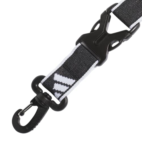 Image of adidas Unisex Adult Lanyard for Keys, ID Badge Holder, Keychain with Breakaway Buckle