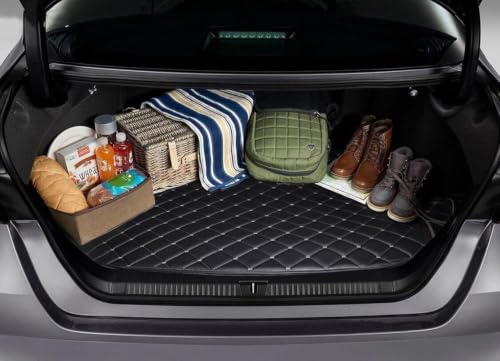 Image of Car Boot Mat for Maruti Suzuki Invicto | Black with Beige