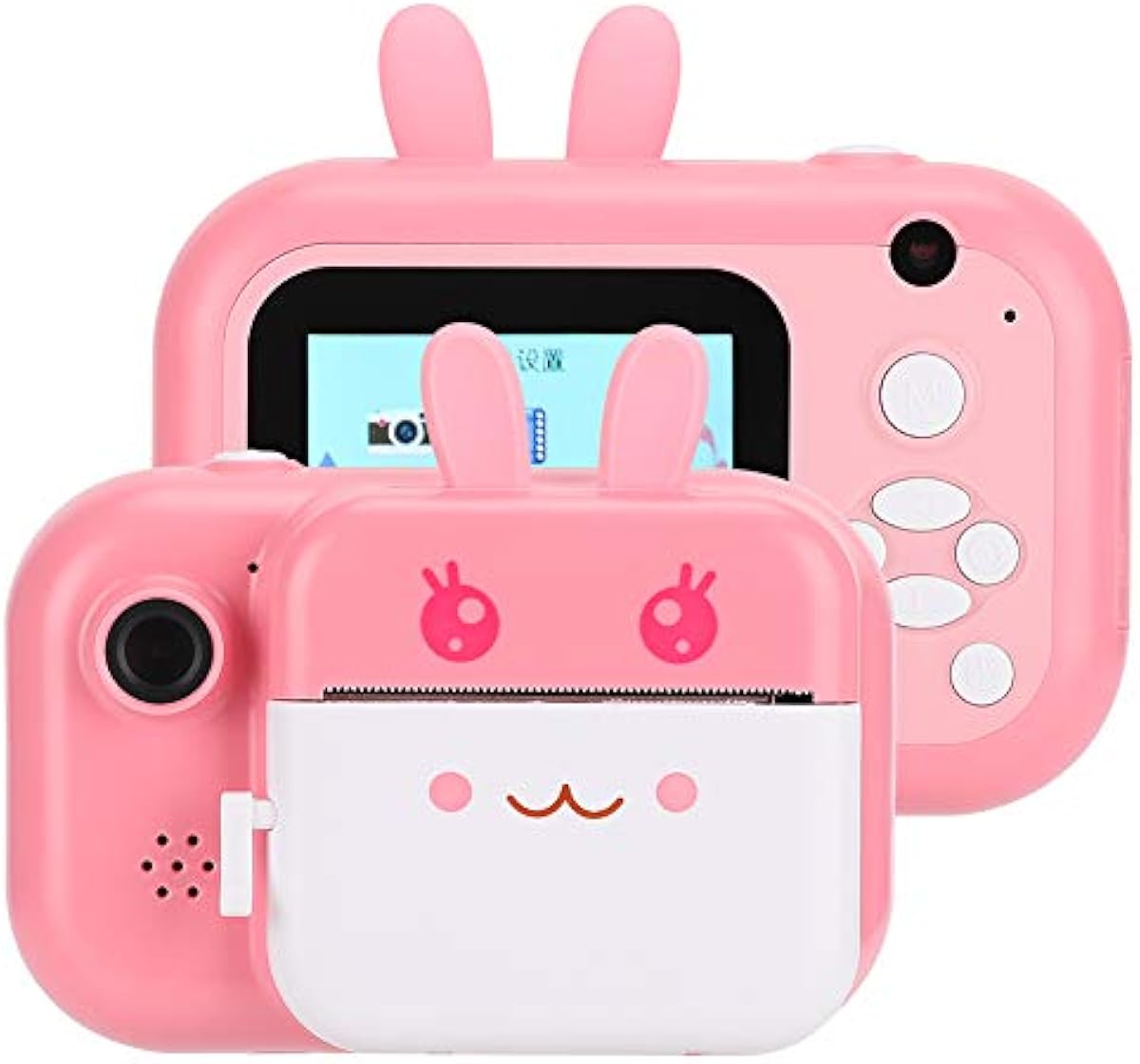 新品 送料無料 ポータブルフォトプリンター プリントカメラ 家庭用のインストールが簡単意味のある旅行チャイルドギフト ピンク 値引き Littleshopp Com