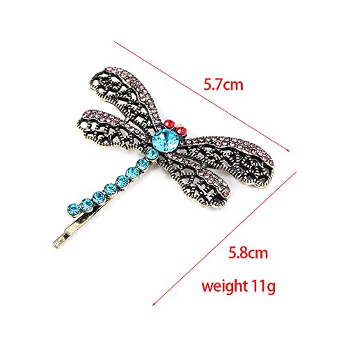 Coraline Dragonfly Hair Clip Pin - Beautiful Hair Accessory Coraline Costume - Halloween Cosplay Accessories For Kids (Dragonfly) #TOP1