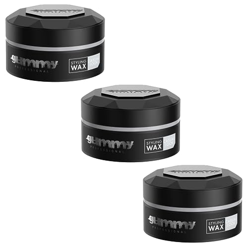 Gummy Hair Styling Wax, Casual Look, 5 Ounce (3PCS)