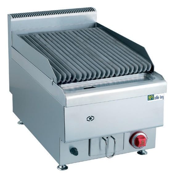 Afi Collin Lucy Grill Pierre de Lave Professionnel Gaz Inox Gamme Top 7,2 kW - AFI Collin Lucy