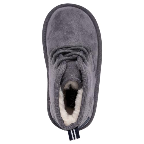 Nautica Kids Boot With Sherpa Fur For Snow And Winter-Warm Ankle Slipper Bootie |Boys-Girls|(Big Kid - Little Kid - Toddler)4