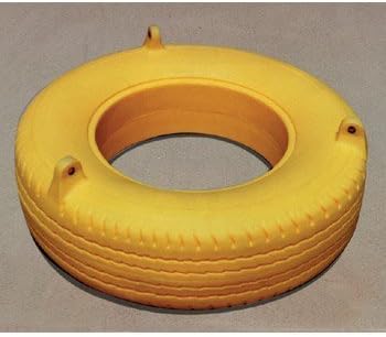 Jensen A145Y Commercial Plastic Tire Swing - Yellow