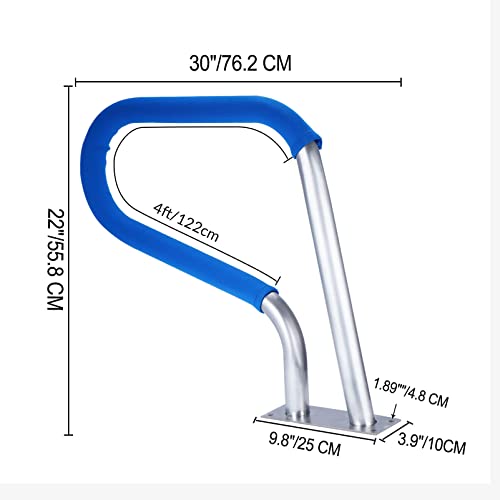 Baranda de seguridad para piscina en acero inoxidable 304 miniatura 6