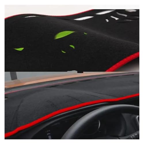 Visera solar de salpicadero RHD con acabado premium en negro integral 2