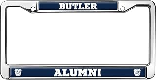 Butler University Alumni Logo Full Size Standard License Plate Metal Frame