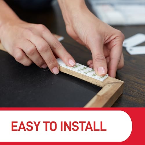 Command Picture Hanging Strips, Black, X-Large, 10 Pairs (20 Strips) - Adhesive Strips - for Pictures, Frames, Mirrors, Wall Decor - Damage Free Hanging