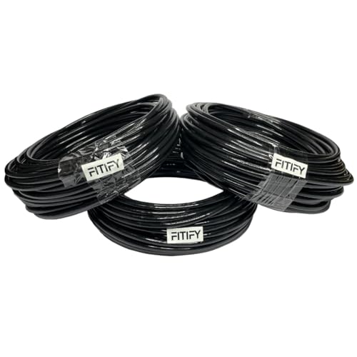 Image of Gym Machine Steel Wire Rope (6mm Thick, 40 Meters Long) - PU Coated High-Tensile Replacement Cable for Home and Professional Cable Machines