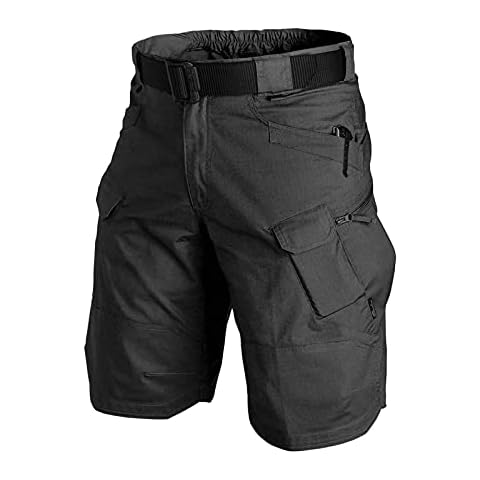 tanbea-UK Men Tactical Cargo ShortsMultiColor MultiSize Outdoor Relaxed Fit Quick Dry Shorts for MenWaterproof Breathable Hiking Fishing Cargo Shortsn Urban Outdoor Tactical Shorts Unusual Cover