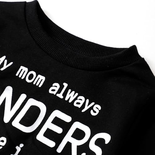 Ropa de niño para jugar en el parque con sudadera cómoda de algodón 5