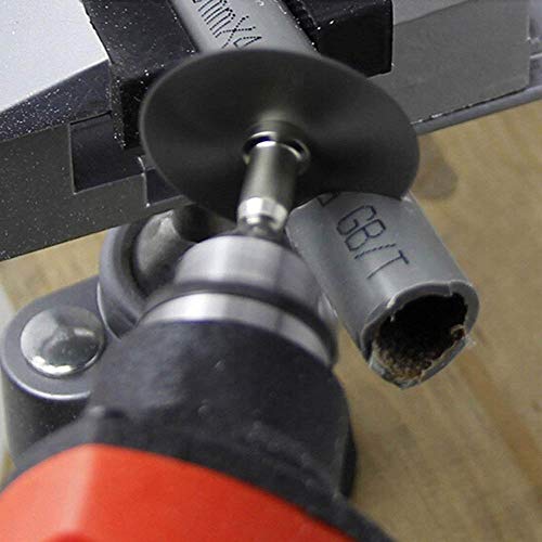 6 Pcs Rotary Drill Saw Blades, Steel Saw Disc Wheel Cutting Blades With 1/8" Straight Shank Mandrel For Dremel Drills Rotary Tools(Power Tools Are Not Included) #TOP2