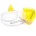 YUMSUM Viajar Urinario masculino Male Pee botella contenedor de orina con tubo...
