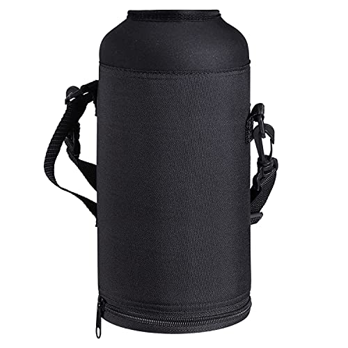 Image of Coolflask Water Bottle Holder for 87oz Jug Flask - Carrying Pouch With Detachable Adjustable Padded Shoulder Strap - Carry, Protect and Insulate Your Flask for Sports /Outdoor