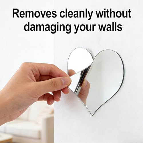 Vinilos Decorativos en Forma de Corazón 3D Azul miniatura 4