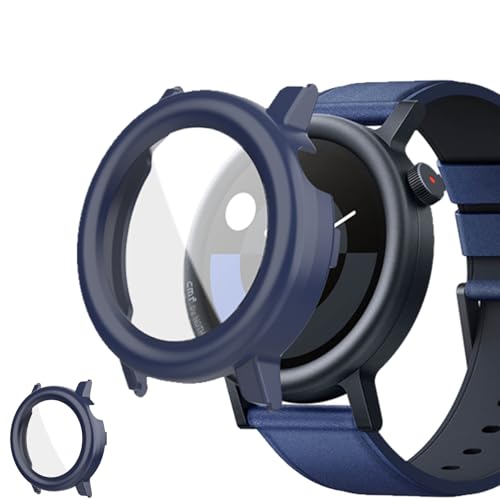 UIUIKA For CMF by Nothing Watch Pro 2 �J�o�[ CMF Watch Pro 2 �ی�P�[�X �����K���X�t�B����&PC�t���[�� �����h�~ �Ռ��z�� �X�N���b�`�h�~ �h�o�h�� �w��h�~ �y�ʔ��^�݌v�i�u���[)