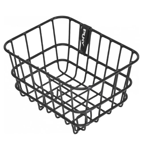 PUKY Chaos Container L | Gepäckträgerkorb für Kinderfahrrad | Passend für Z2 Steel 12 Steel Classic 12 YOUKE 12 | Kinderfahrrad Zubehör | Robust | Einfach zu montieren | schwarz