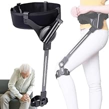Advanced Bionic Exoskeleton Legs | Adjustable Power Walking Aid | Lower Limb Rehabilitation Support | 3 Levels Strength | Mobility Aid for Adults & Elderly | Knee Injury Recovery Right, M